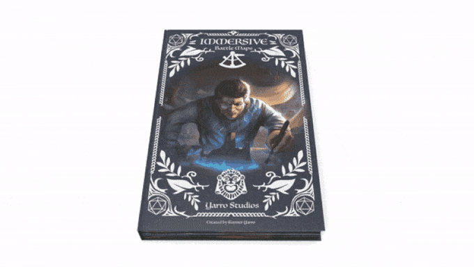 Immersive Battle Maps Kickstarter Edition with Sticker Set RPG Maps Other   