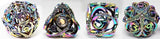 Burnt Opal Jeweled Hollow Hearts 7Set  Foam Brain Games   