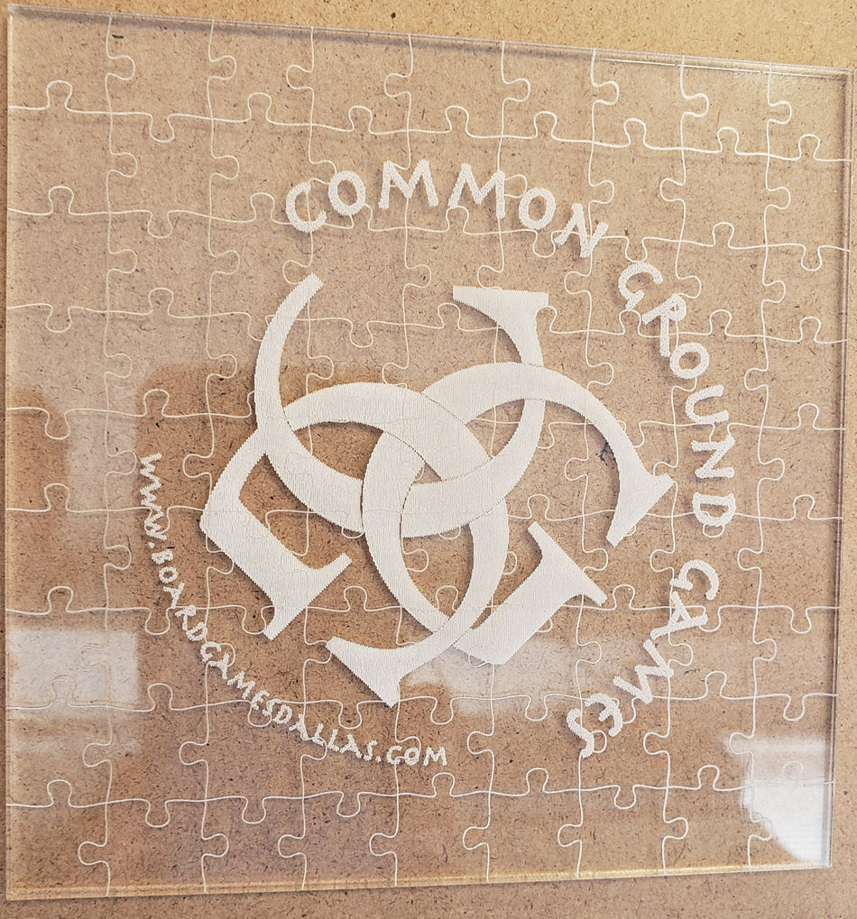 Clear 7 Year Logo Puzzle Puzzles Foam Brain Games   