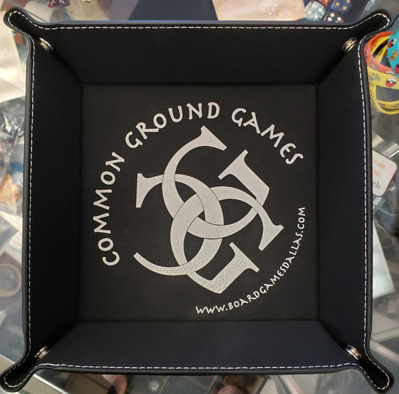 Common Ground Games Snap Dice Tray Black Supplies Foam Brain Games   