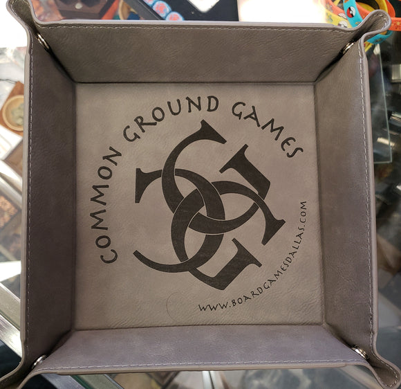 Common Ground Games Snap Dice Tray Grey Supplies Foam Brain Games   