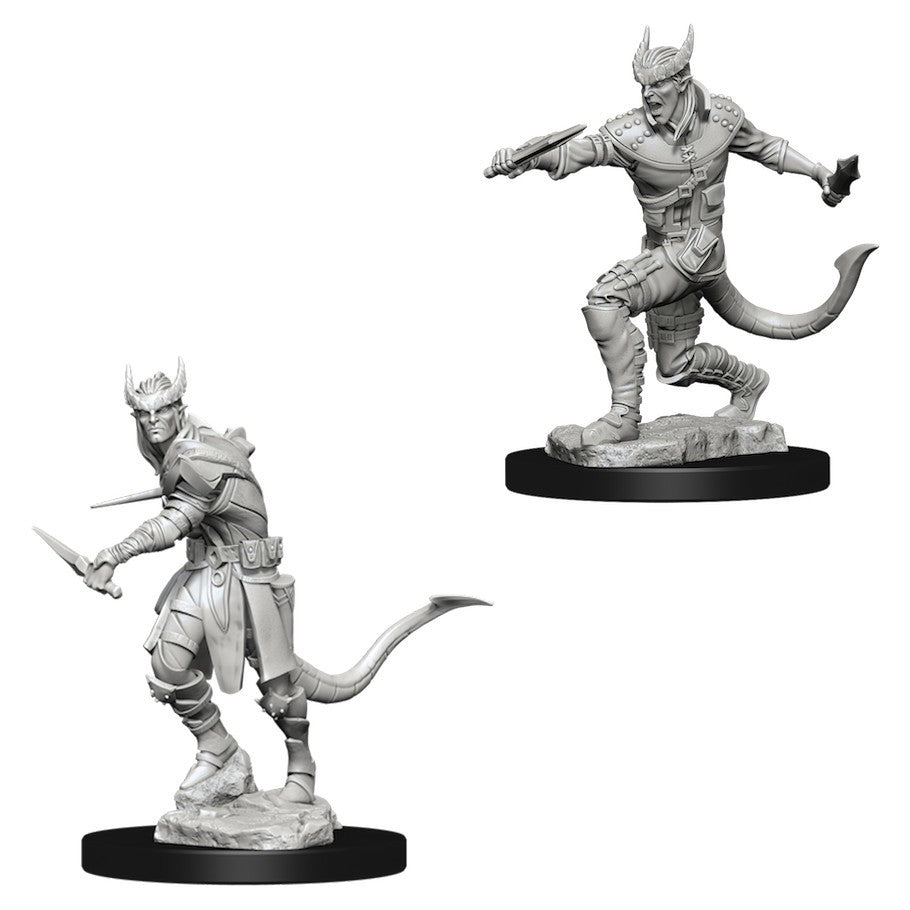 D&D Nolzur's Marvelous Unpainted Miniatures: Tiefling Male Rogue Miniatures WizKids   