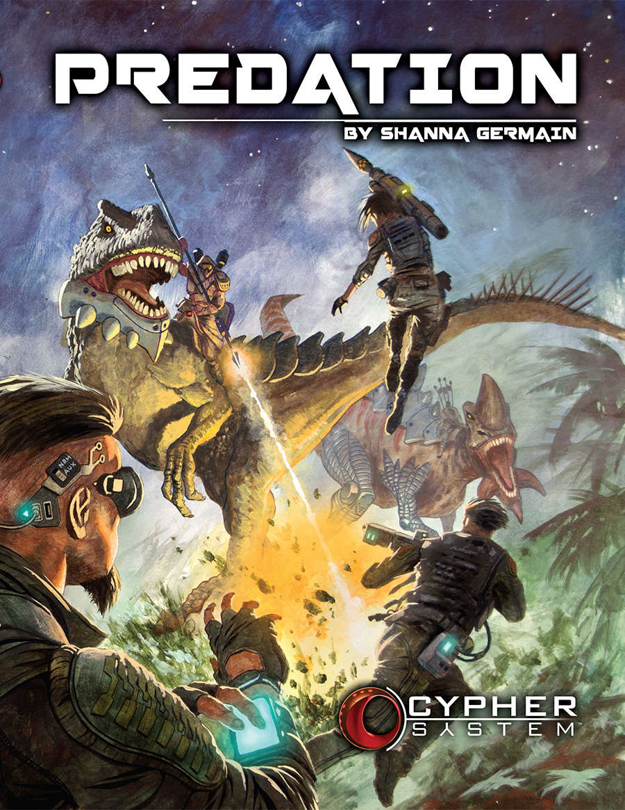Cypher System 2e Predation Role Playing Games Monte Cook Games   