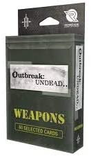 Outbreak: Undead RPG Weapons Deck Supplies Renegade Game Studios