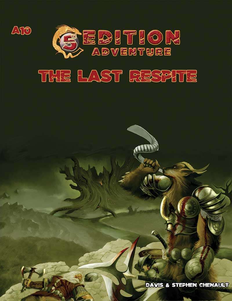 5th Edition Adventure A10 The Last Respite (D&D 5e Compatible) Role Playing Games Troll Lord Games