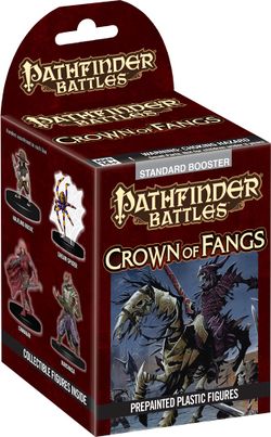 Pathfinder Battles Crown of Fangs Booster Pack Miniatures WizKids   