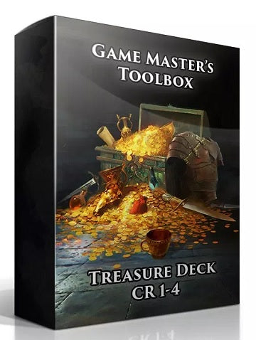 Game Master's Toolbox: Treasure Deck CR 1-4 Home page Other   