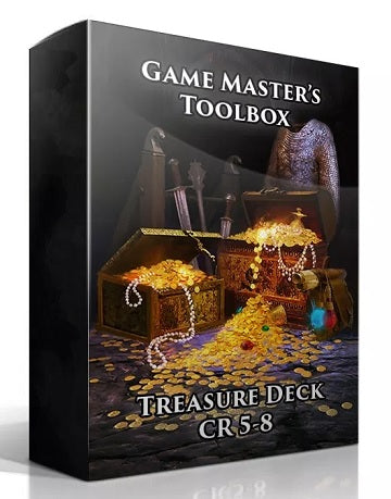 Game Master's Toolbox: Treasure Deck CR 5-8 Supplies Other