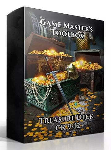 Game Master's Toolbox: Treasure Deck CR 9-12 Supplies Other