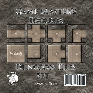 Game Master's Toolbox: Dungeon Tiles Set 1 RPG Maps Other   