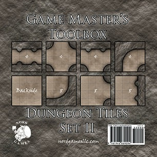 Game Master's Toolbox: Dungeon Tiles Set 2 RPG Maps Other   