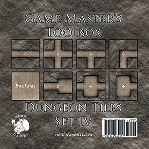 Game Master's Toolbox: Dungeon Tiles Set 4 RPG Maps Other   