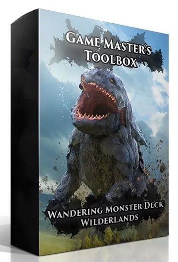 Game Master's Toolbox: Wandering Monster Deck Wilderlands Supplies Other