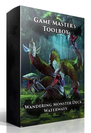 Game Master's Toolbox: Wandering Monster Deck Waterways Supplies Other
