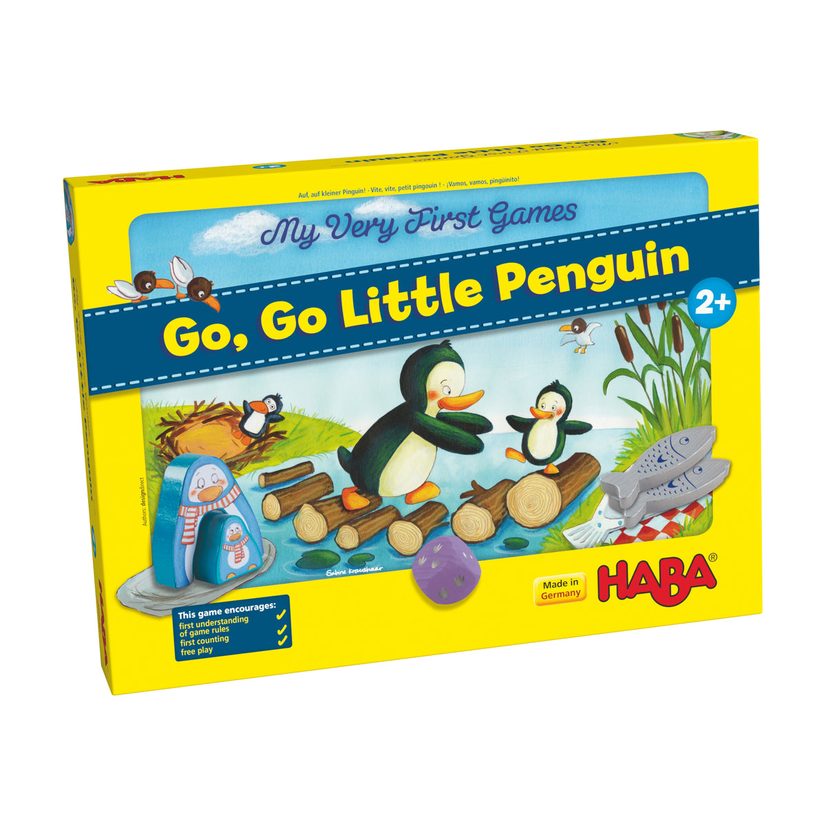 Go, Go Little Penguin Board Games Other