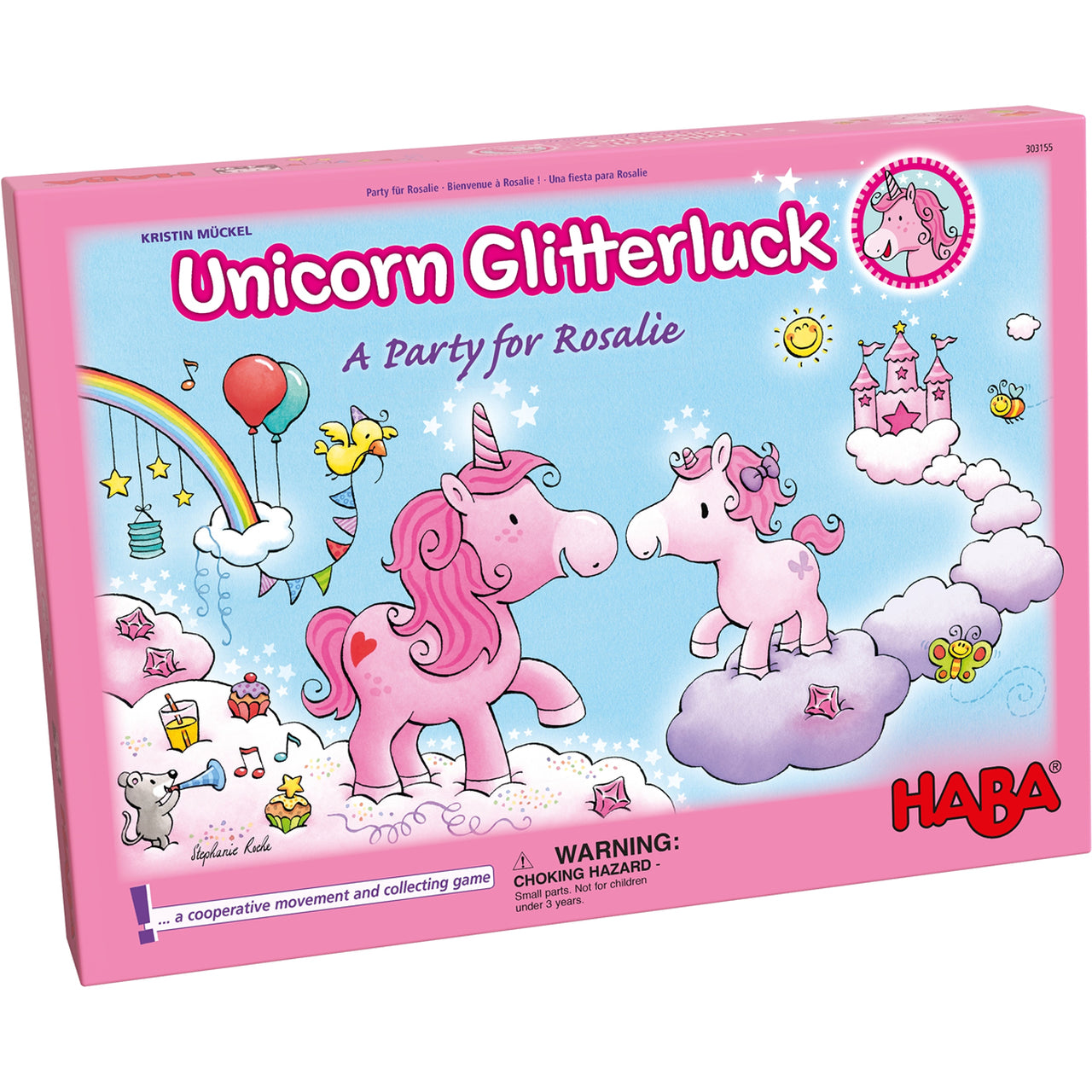 Unicorn Glitterluck: A Party for Rosalie Board Games Other