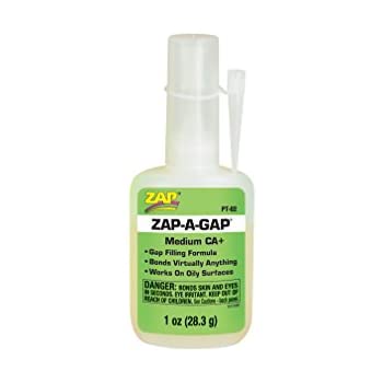 Zap-a-Gap Medium CA+ 12 Second Gap Filler 1oz Supplies Other   