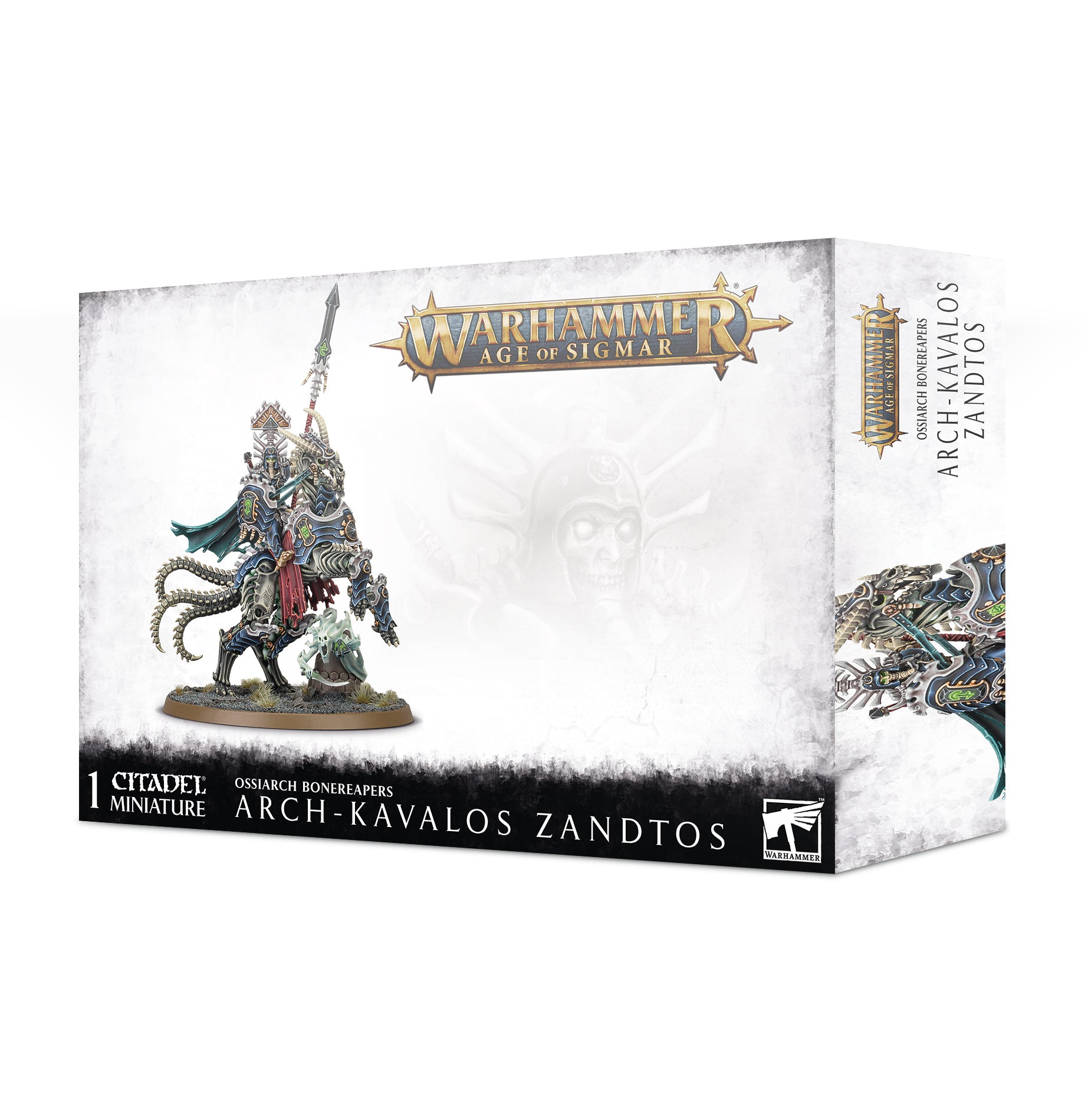 Age of Sigmar Ossiarch Bonereapers Arch-Kavalos Zandtos Miniatures Games Workshop   