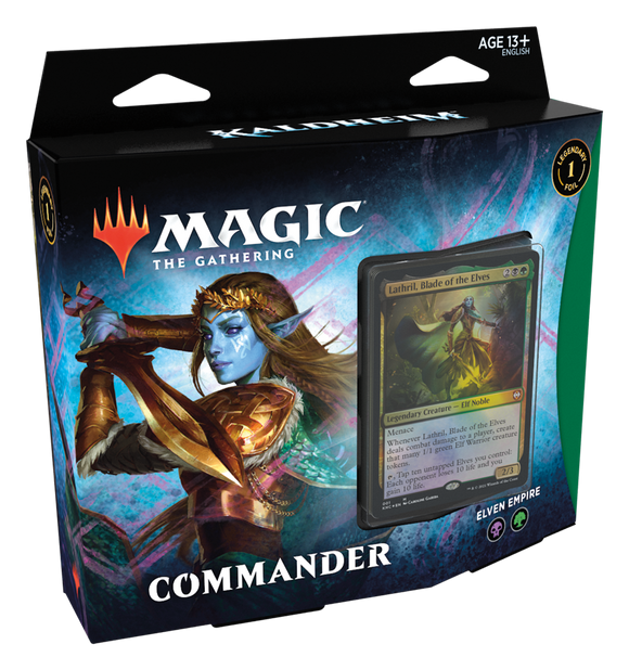 MTG: Kaldheim Commander Deck Elven Empire  Wizards of the Coast   