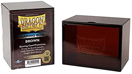 Dragon Shield Gaming Deck Box Brown (20011) Supplies Arcane Tinmen   