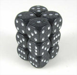 Chessex 16mm Speckled Ninja 12ct D6 Set (25718) Dice Chessex   
