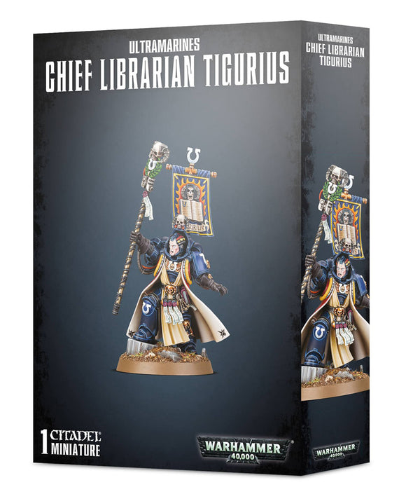 Warhammer 40K Ultramarines: Chief Librarian Tigurius Miniatures Games Workshop   