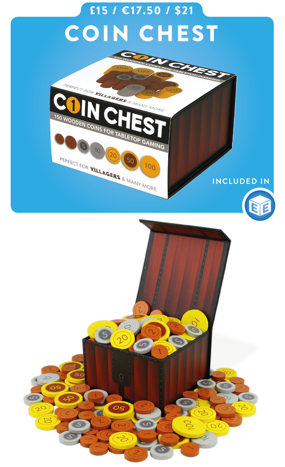 Villagers Magnetic Coin Chest  Common Ground Games   