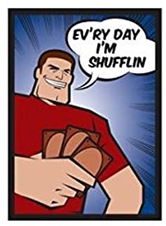 Legion Standard Card Game Sleeves 50ct Ev'ry Day I'm Shufflin' Supplies Legion Supplies   