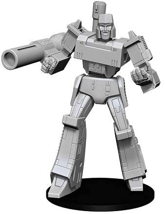 Transformers Deep Cuts Unpainted Miniatures: Megatron Miniatures WizKids   