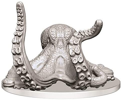 WizKids Deep Cuts Unpainted Miniatures: Giant Octopus Miniatures WizKids