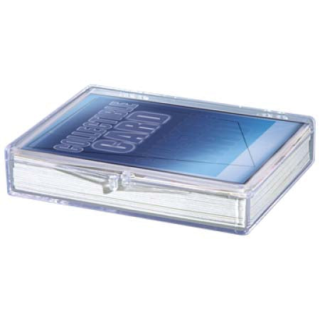Ultra Pro Clear Hinged 35 Card Box (43002) Supplies Ultra Pro   