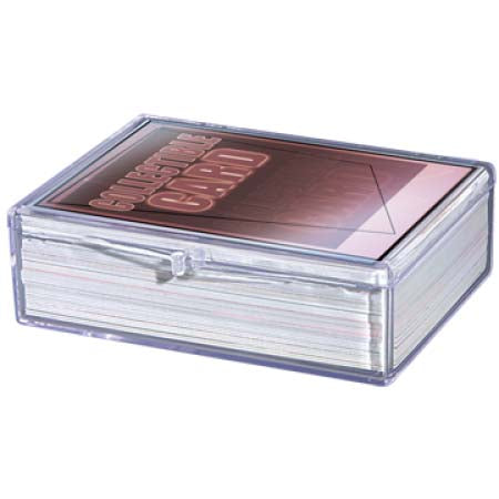 Ultra Pro Clear Hinged 50 Card Box (43003) Supplies Ultra Pro   