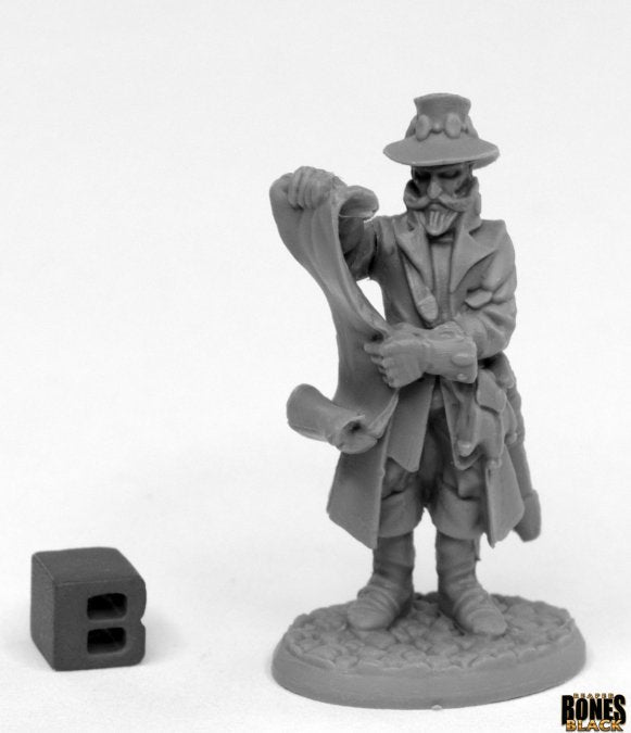 Reaper Miniatures Bones Black Sheriff Drumfasser (44018) Miniatures Reaper Miniatures   