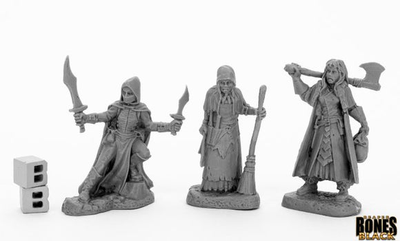 Reaper Miniatures Bones Black Women of Dreadmere (3) (44036) Home page Other   