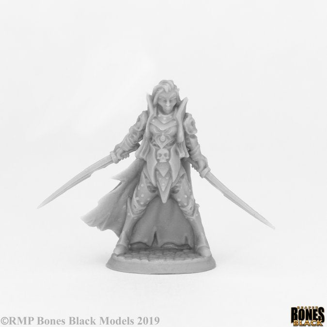 Reaper Miniatures Bones Black Dark Elf Elite (44074) Miniatures Reaper Miniatures   