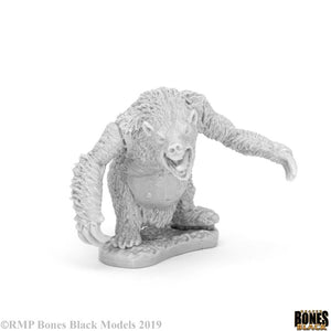 Reaper Miniatures Bones Black Giant Cave Sloth (44079) Home page Reaper Miniatures   