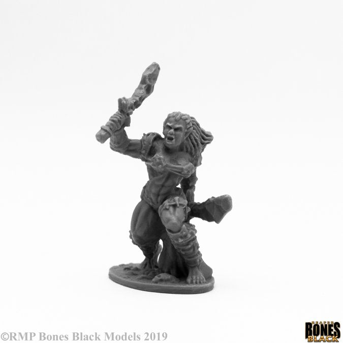 Reaper Miniatures Bones Black Jade Fire Warrior (44095) Miniatures Reaper Miniatures   