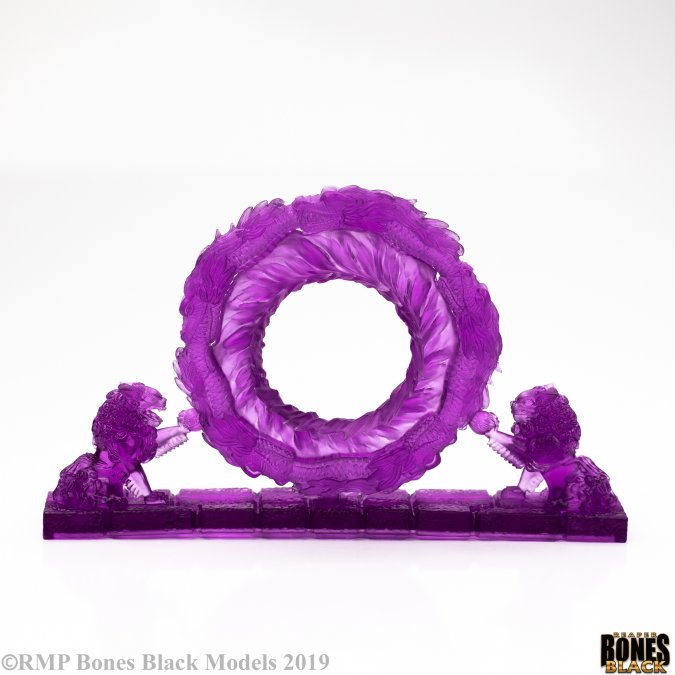 Reaper Miniatures Bones Black Mystic Portal (44133) Miniatures Reaper Miniatures   