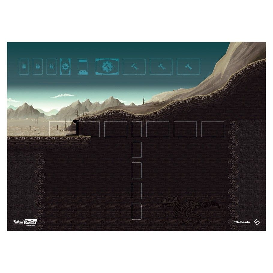 Fallout Shelter Playmat Supplies Asmodee   
