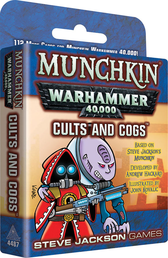 Munchkin Warhammer 40,000 - Cults and Cogs Card Games Steve Jackson Games   