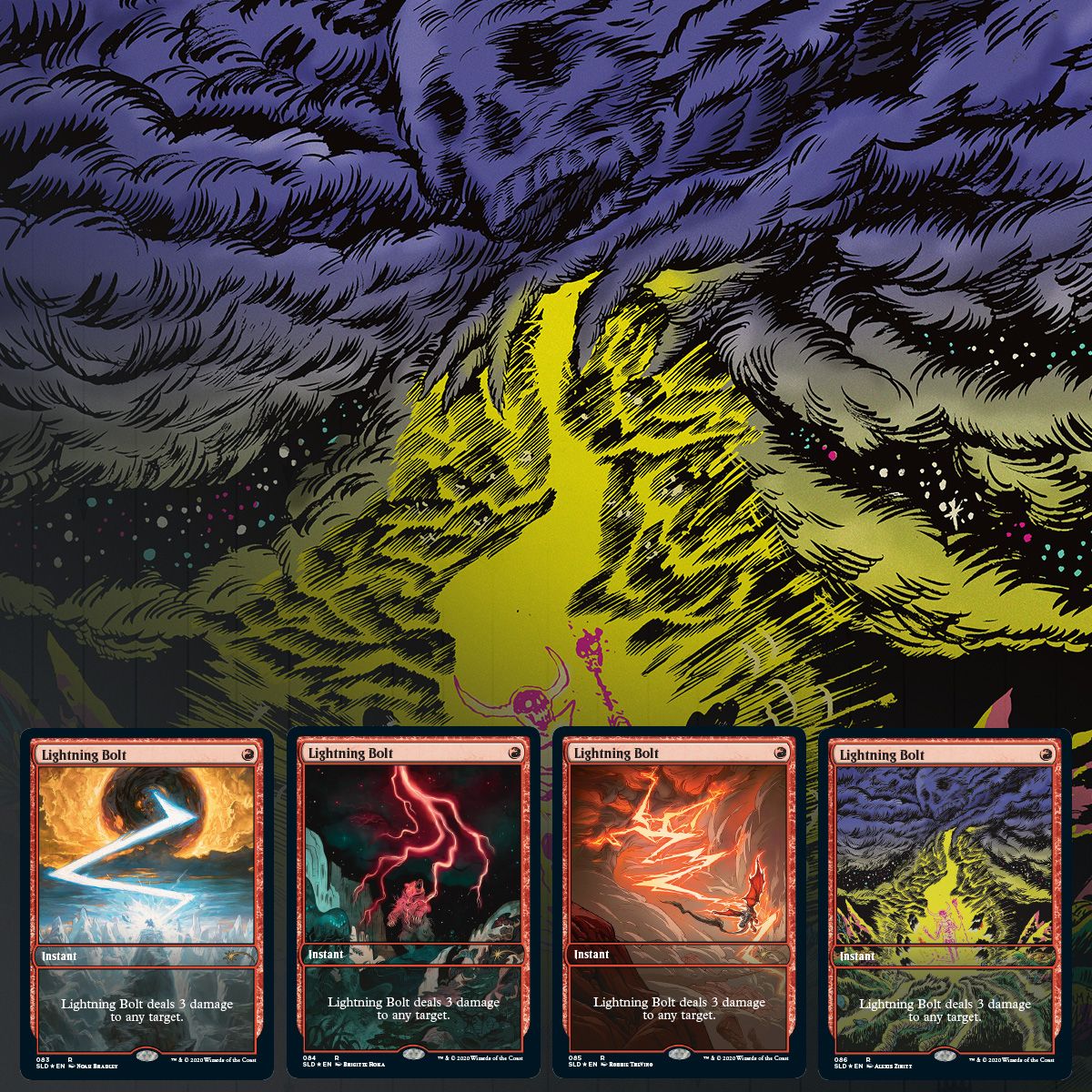 MTG: Secret Lair Drop: Mountain, GO Trading Card Games Wizards of the Coast   