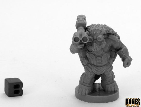 Reaper Miniatures Bones Black Armorback Demolitionist (49007) Home page Other   