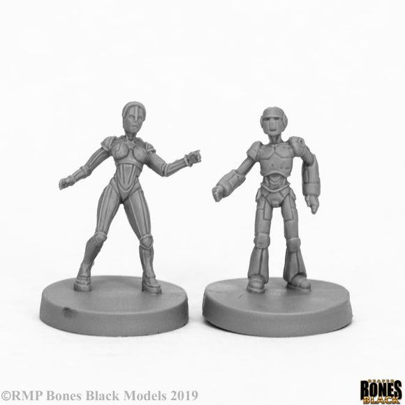 Reaper Miniatures Bones Black Androids (2) (49011) Home page Other   