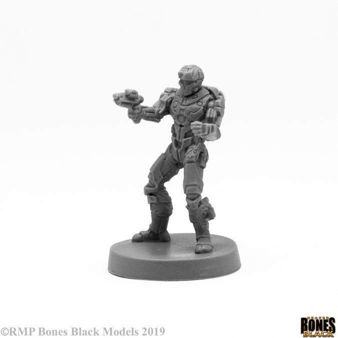 Reaper Miniatures Bones Black Blood Nebula Mercenary (49017) Miniatures Reaper Miniatures   
