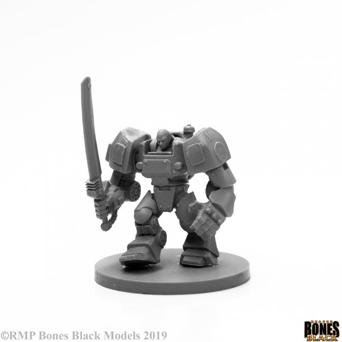 Reaper Miniatures Bones Black IMEF Bulldog (49029) Miniatures Reaper Miniatures   