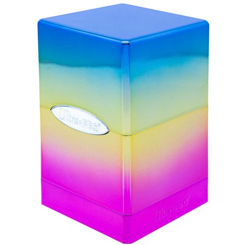 Ultra Pro Satin Tower Deck Box Hi-Gloss Rainbow (15337)  Ultra Pro   