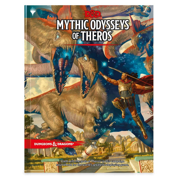 D&D 5e Mythic Odysseys of Theros Regular Cover Role Playing Games Wizards of the Coast   