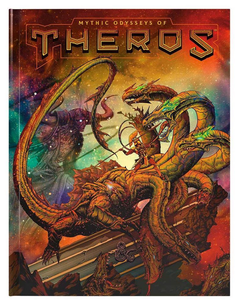 D&D 5e Mythic Odysseys of Theros Limited Edition Cover Role Playing Games Wizards of the Coast   