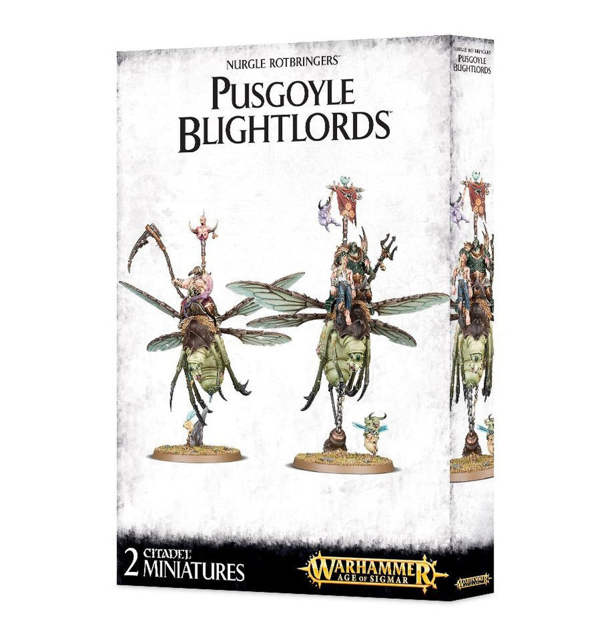 Age of Sigmar Nurgle Rotbringers: Pusgolye Blightlords Miniatures Games Workshop   
