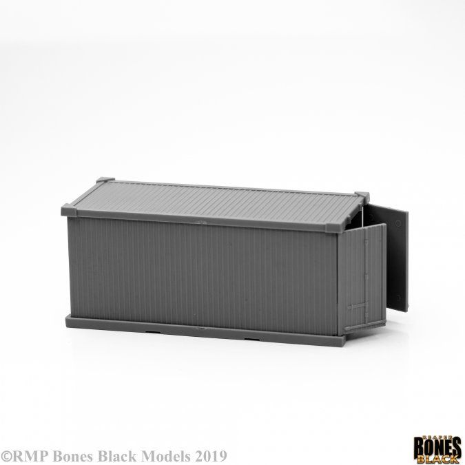 Reaper Miniatures Bones Black 20' Shipping Container (49033) Miniatures Reaper Miniatures   